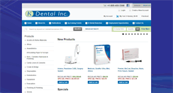 Desktop Screenshot of k-dental.ca